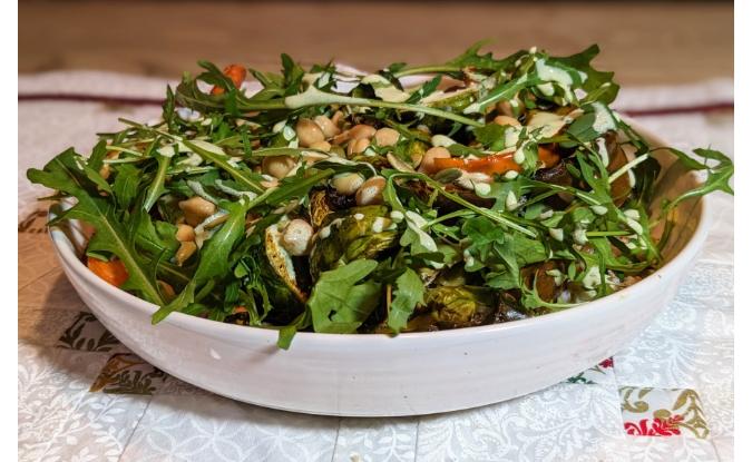 Winter Grain Bowl with Yogurt Sauce